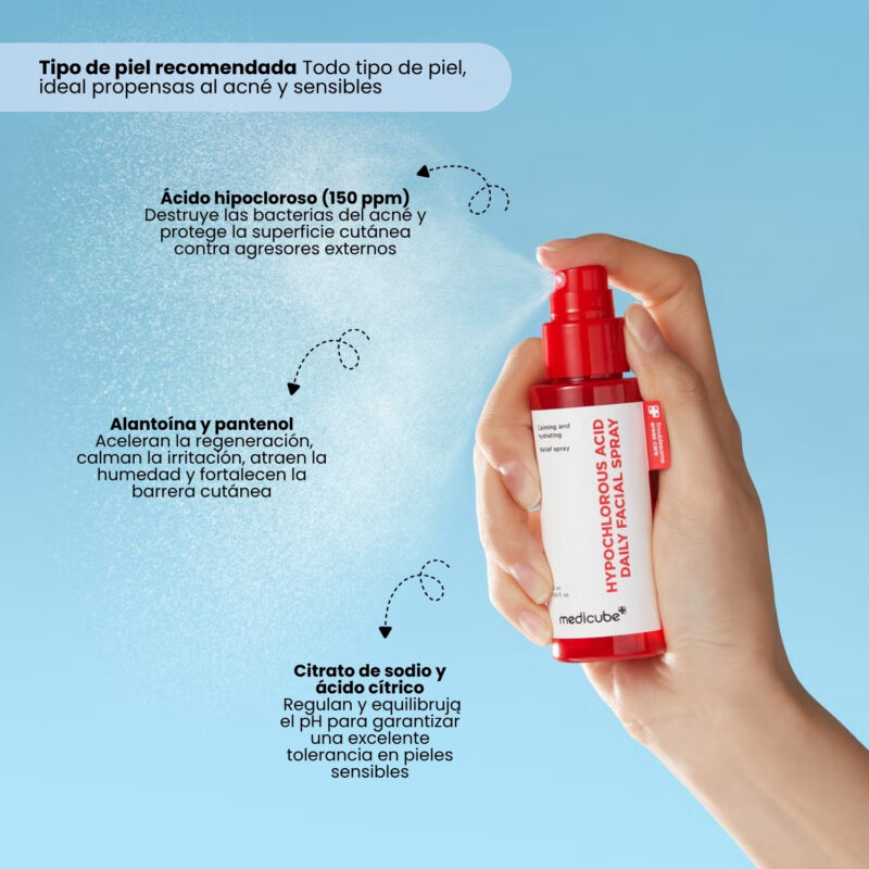 MEC001901 HYPOCHLOROUS ACID DAILY FACIAL SPRAY 125ml