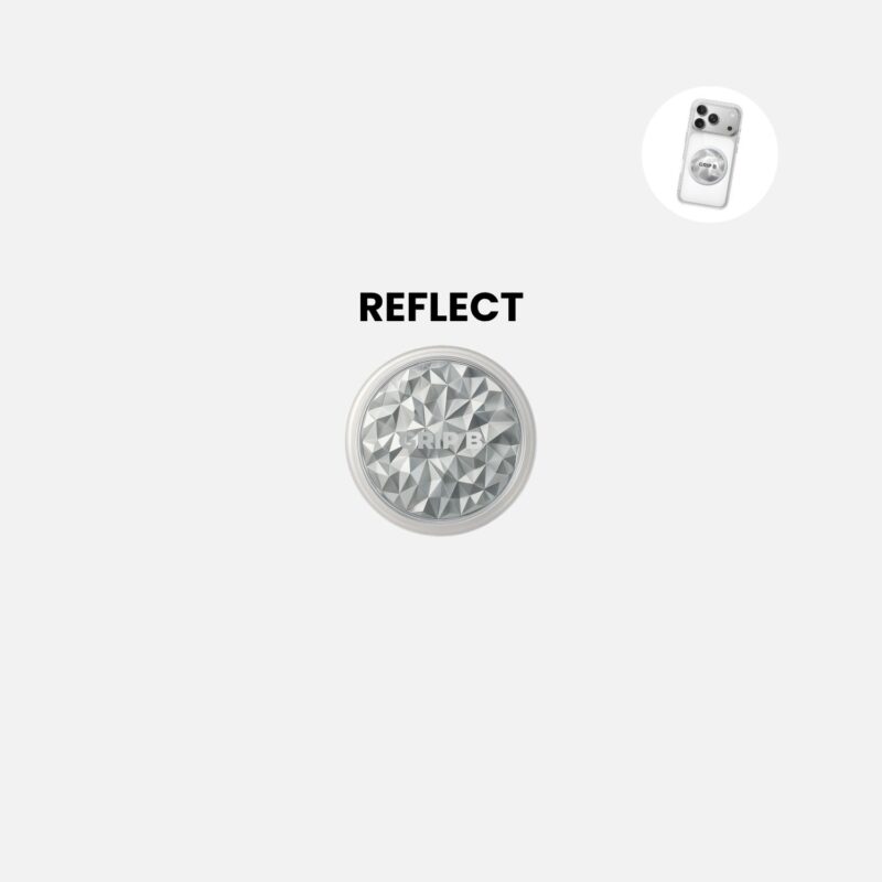 YYY043001 GRIP B SILVER CASE REFLECT